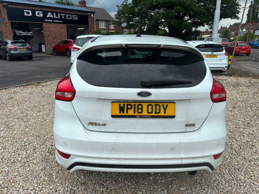 Ford Focus Hatchback 1.5T Ecoboost St-line X Euro 6 Ss WP18ODY White #6