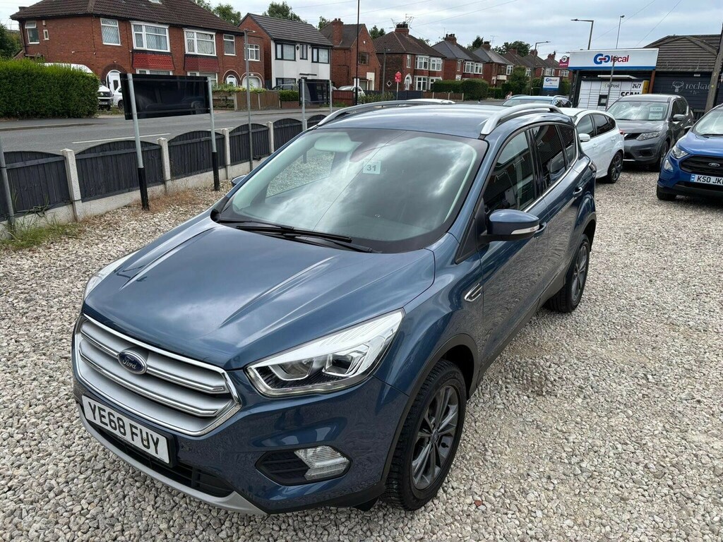 Ford Kuga Suv 1.5 Tdci Titanium Euro 6 Ss 201868 YE68FUY Blue #5