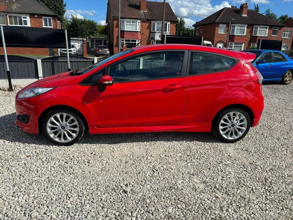 Ford Fiesta Hatchback 1.0T Ecoboost Zetec S Euro 6 Ss Red #4