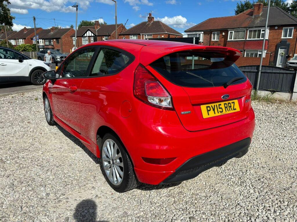 Ford Fiesta Hatchback 1.0T Ecoboost Zetec S Euro 6 Ss Red #3