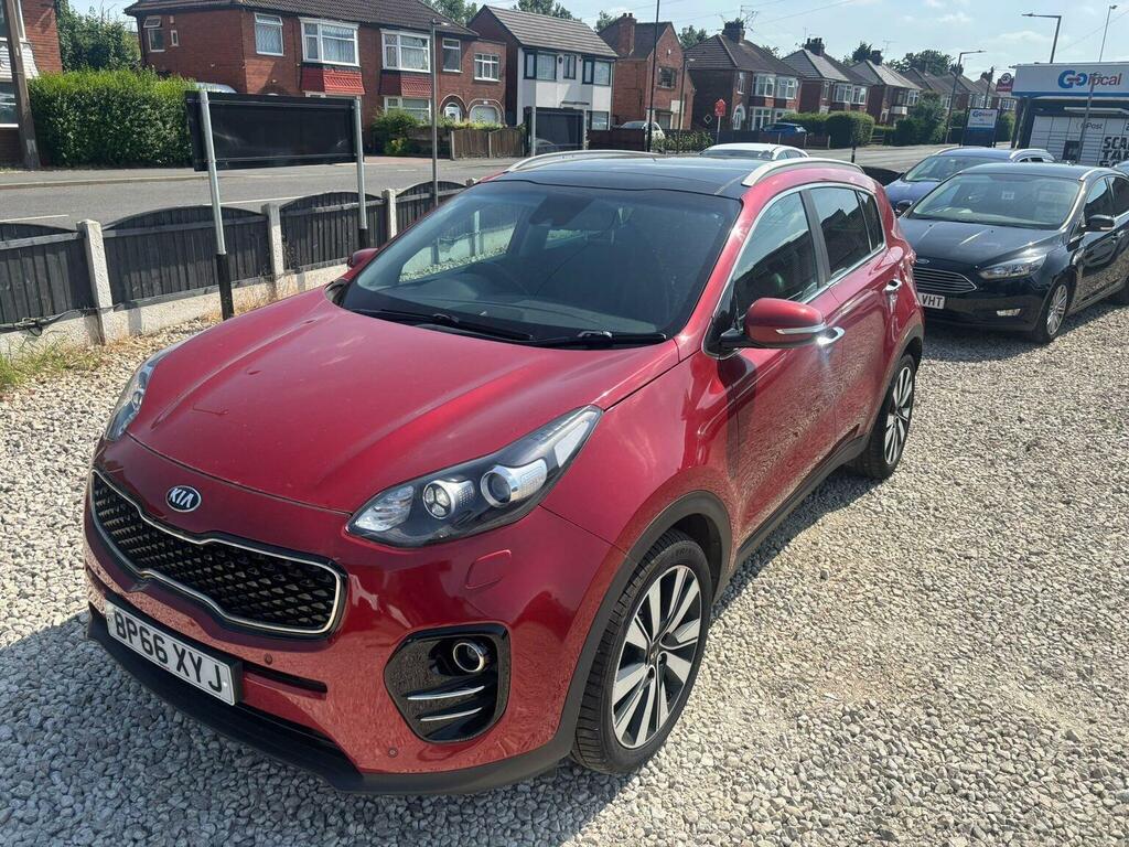 Kia Sportage 1.7 Crdi 4 Euro 6 Ss Red #5