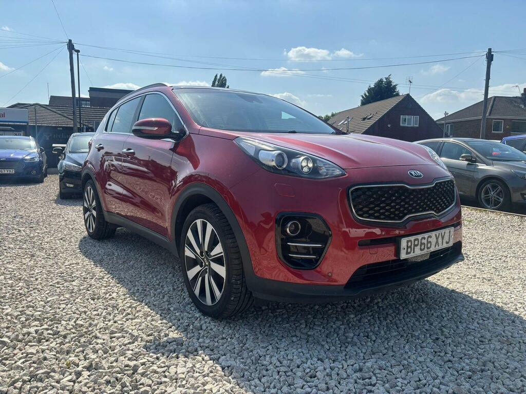 Kia Sportage 1.7 Crdi 4 Euro 6 Ss Red