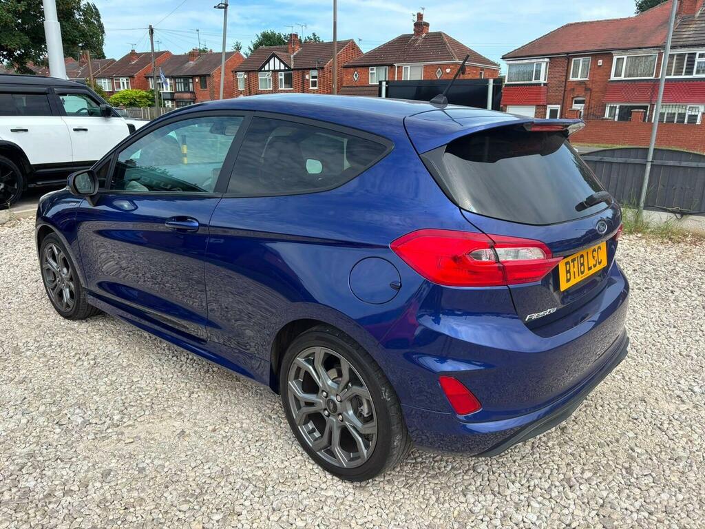Ford Fiesta Hatchback 1.0T Ecoboost St-line Euro 6 Ss Blue #4
