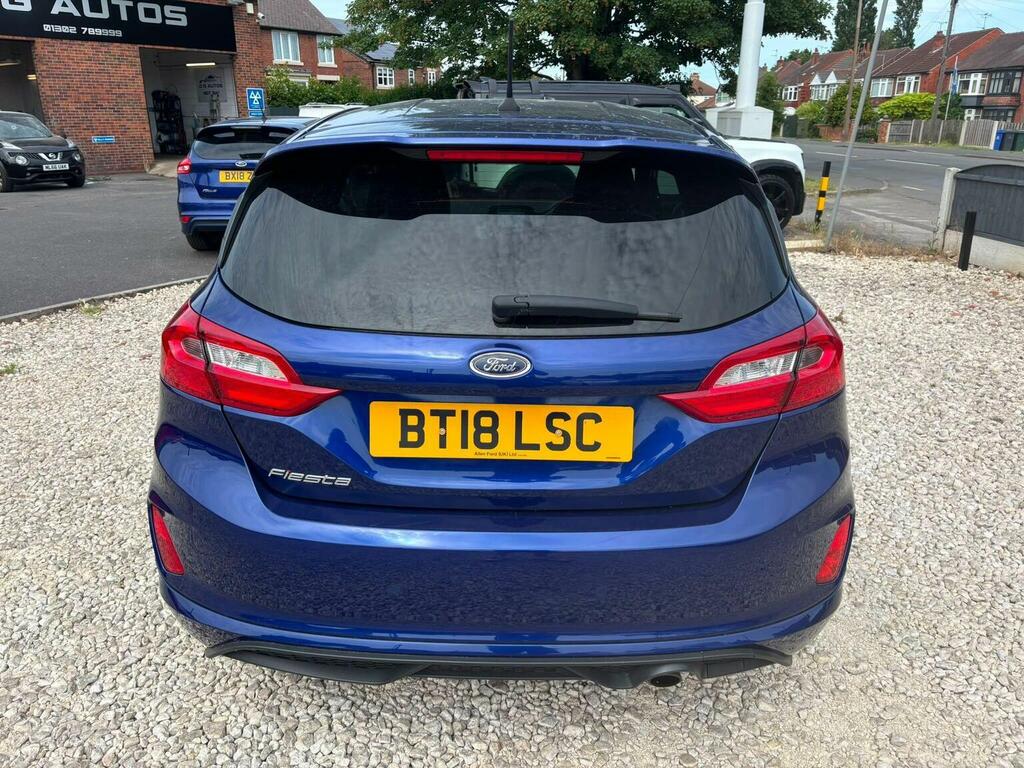 Ford Fiesta Hatchback 1.0T Ecoboost St-line Euro 6 Ss Blue #6