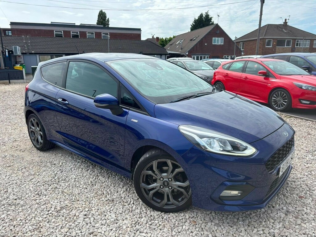 Ford Fiesta Hatchback 1.0T Ecoboost St-line Euro 6 Ss Blue