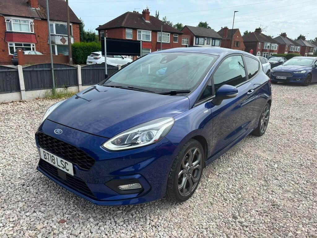 Ford Fiesta Hatchback 1.0T Ecoboost St-line Euro 6 Ss Blue #3