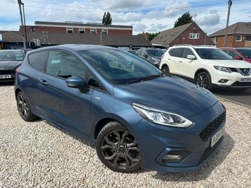 Ford Fiesta 1.0T Ecoboost St-line Euro 6 Ss Blue