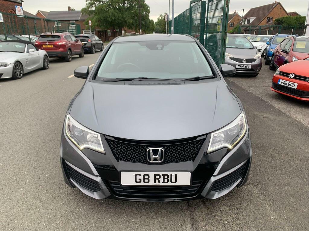 Honda Civic 1.4 I-vtec S Euro 6 S S Grey #2