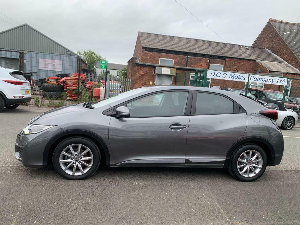 Honda Civic 1.4 I-vtec S Euro 6 S S Grey #5