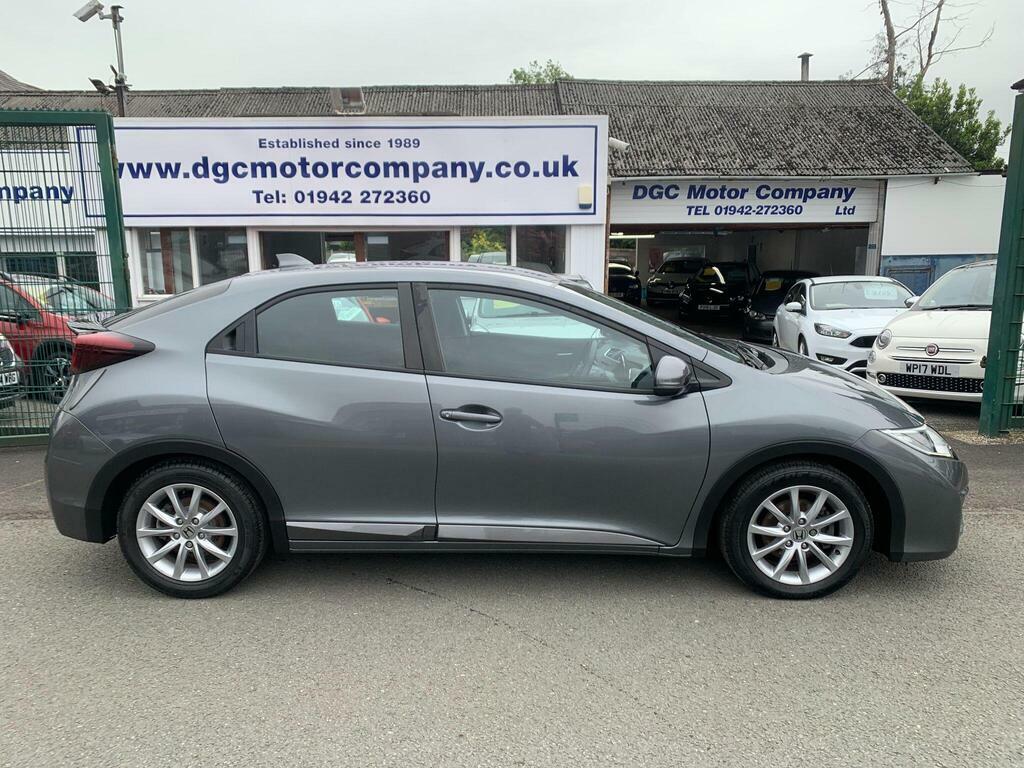 Honda Civic 1.4 I-vtec S Euro 6 S S Grey #4