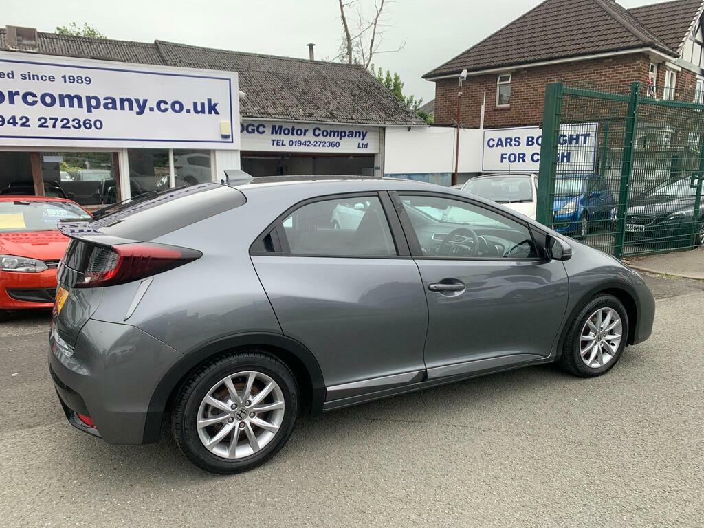 Honda Civic 1.4 I-vtec S Euro 6 S S Grey #6
