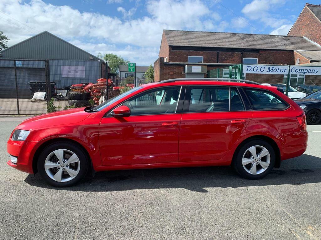 Skoda Octavia 1.6 Tdi Greenline III Euro 5 S S Red #5