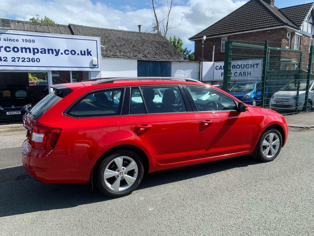 Skoda Octavia 1.6 Tdi Greenline III Euro 5 S S Red #6