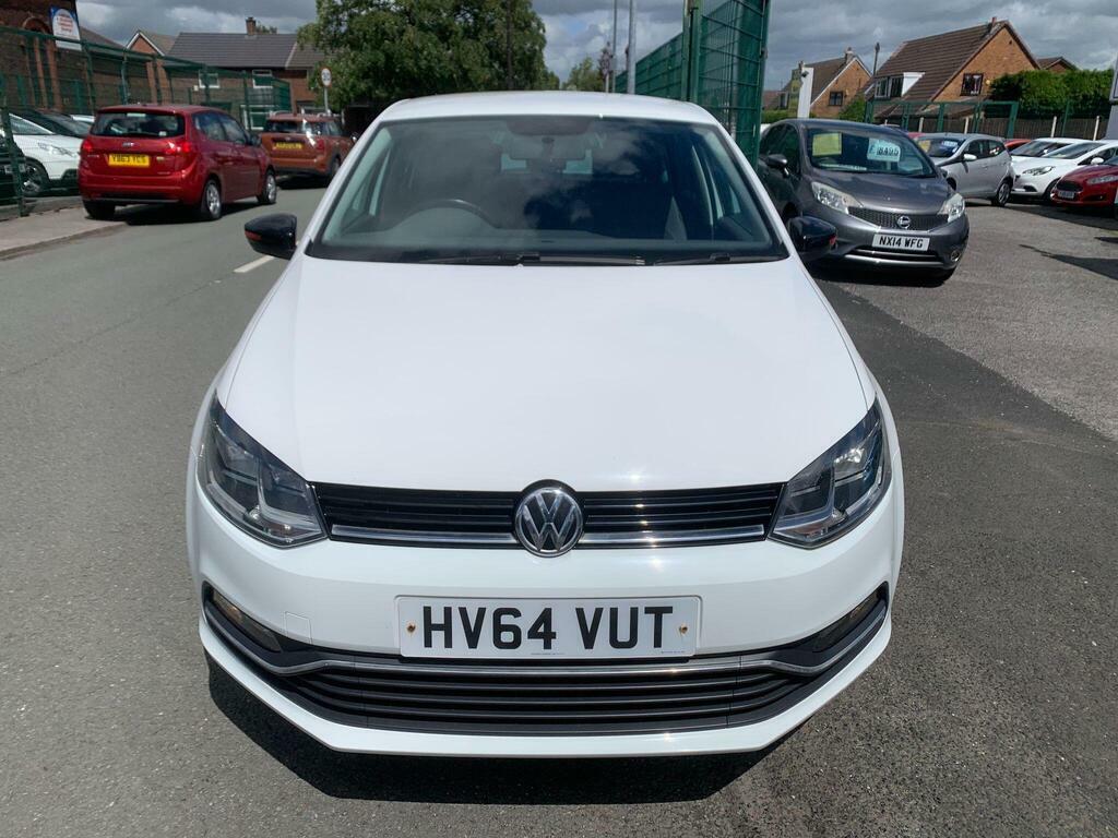 Volkswagen Polo 1.0 Bluemotion Tech Se Design Euro 6 S S HV64VUT White #2