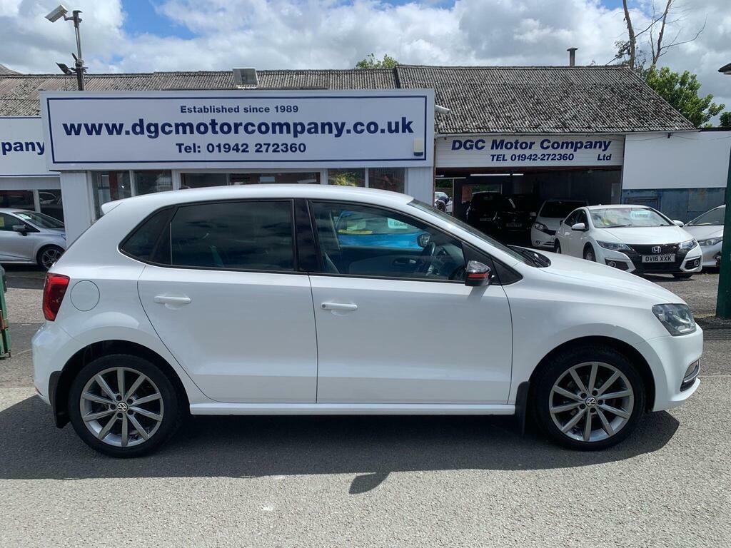 Volkswagen Polo 1.0 Bluemotion Tech Se Design Euro 6 S S HV64VUT White #4