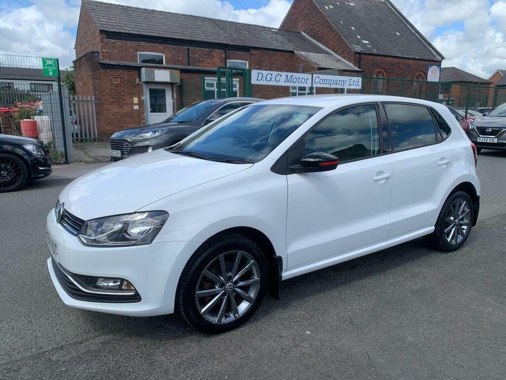 Volkswagen Polo 1.0 Bluemotion Tech Se Design Euro 6 S S HV64VUT White #3