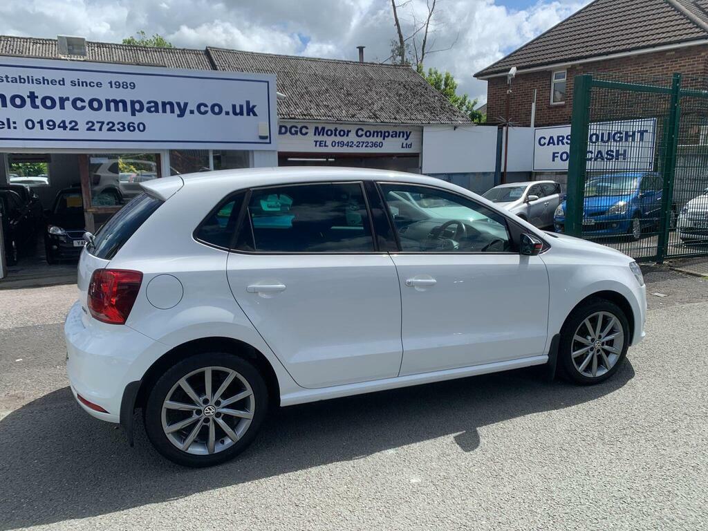 Volkswagen Polo 1.0 Bluemotion Tech Se Design Euro 6 S S HV64VUT White #6