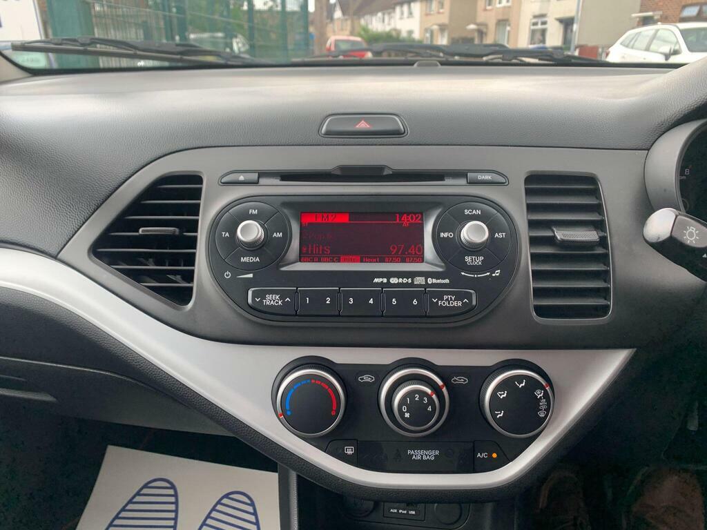 Kia Picanto 1.25 Ecodynamics 2 Euro 5 S S White #19