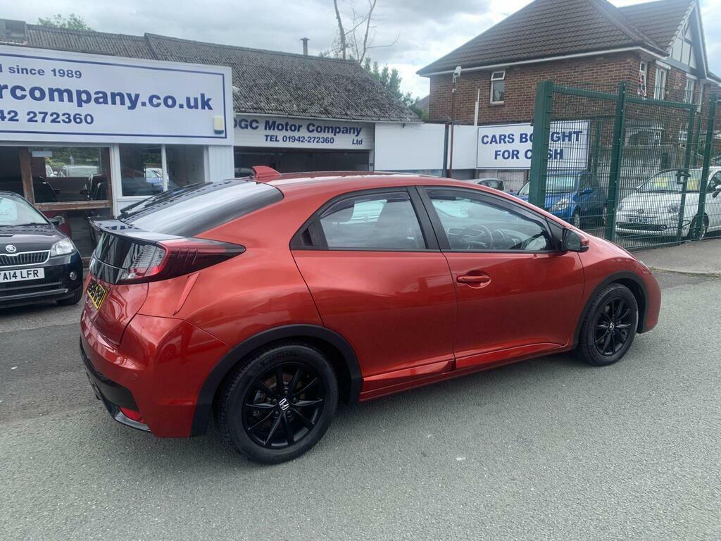 Honda Civic 1.6 I-dtec Se Plus Euro 5 S S Red #5