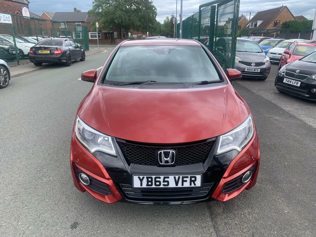 Honda Civic 1.6 I-dtec Se Plus Euro 5 S S Red #2