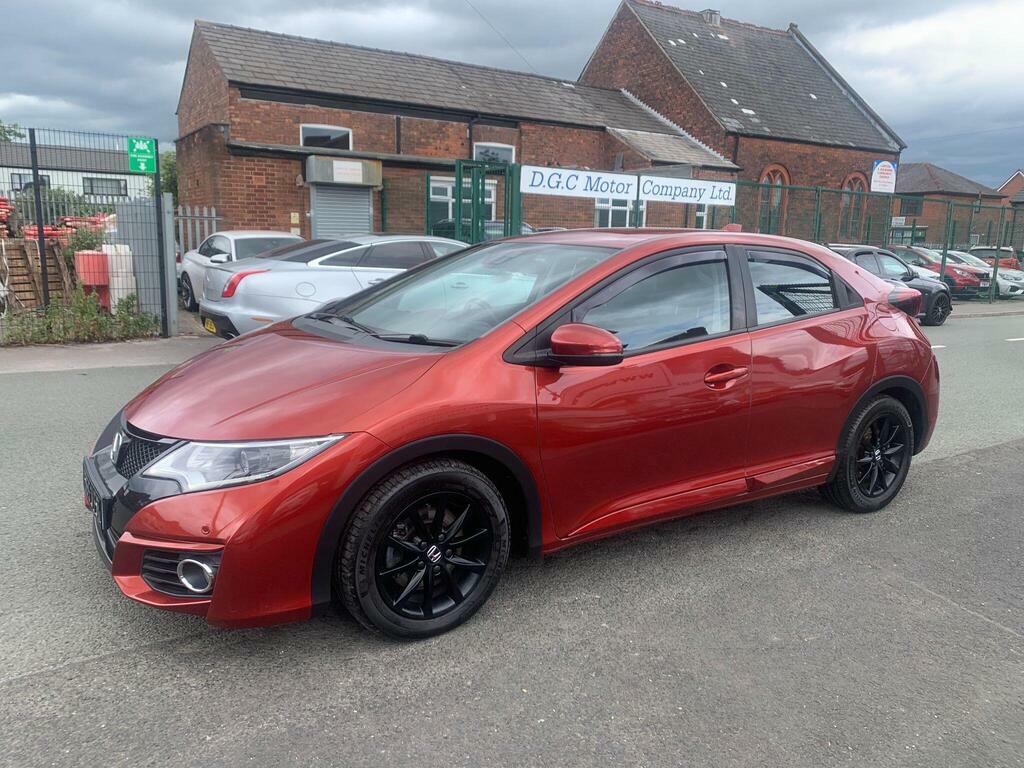 Honda Civic 1.6 I-dtec Se Plus Euro 5 S S Red #3
