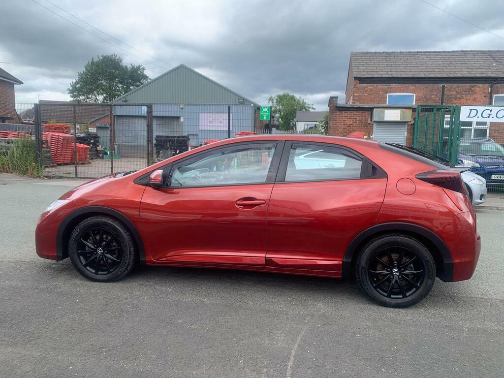 Honda Civic 1.6 I-dtec Se Plus Euro 5 S S Red #6