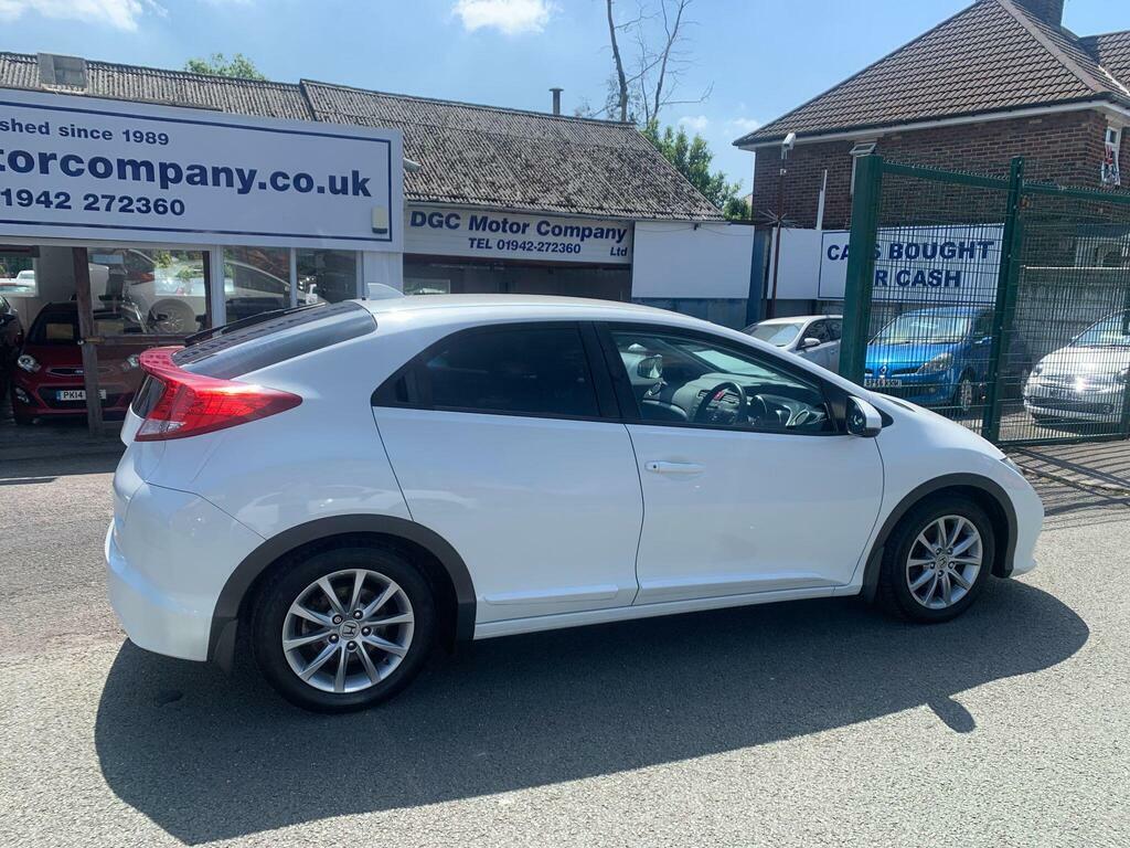 Honda Civic 2.2 I-dtec Es Euro 5 S S White #5