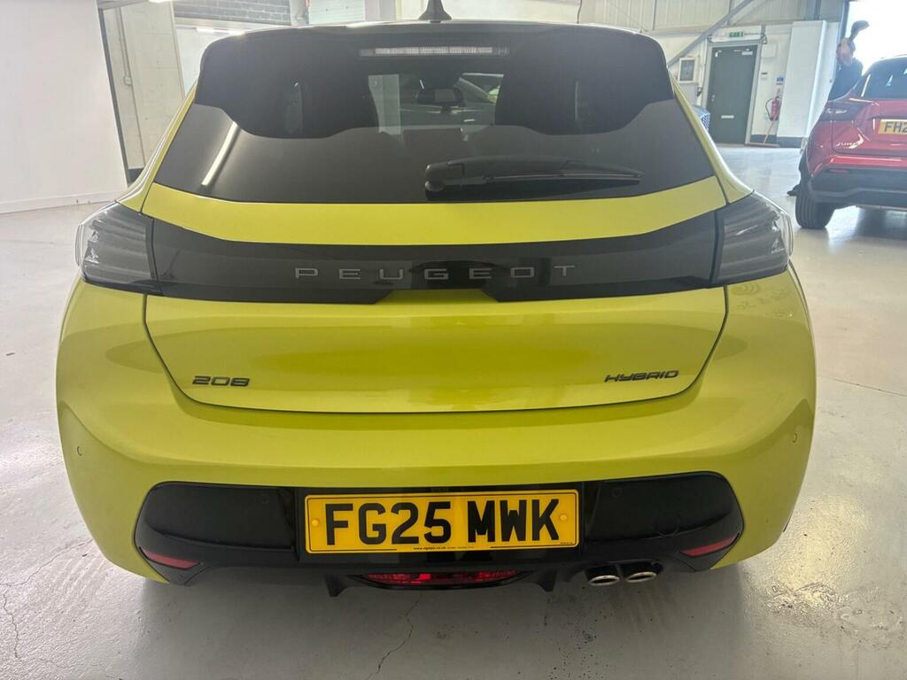 Peugeot 208 Hatchback 1.2 Gt E-dsc6 Euro 6 Ss 202525 FG25MWK Yellow #3
