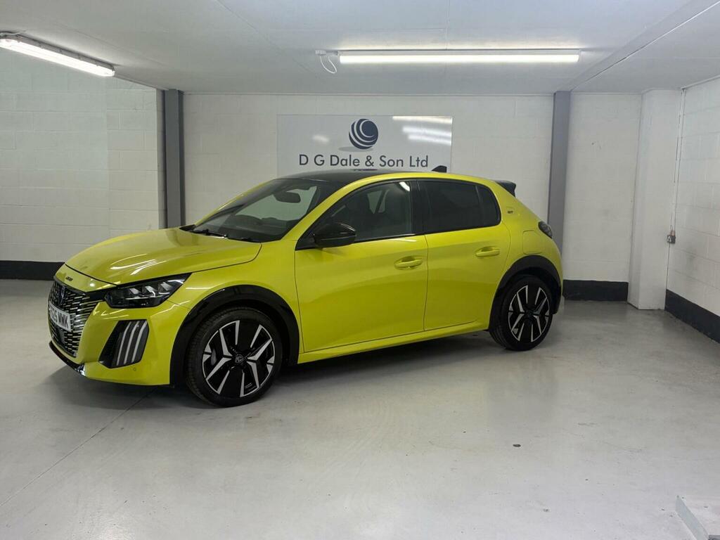 Peugeot 208 Hatchback 1.2 Gt E-dsc6 Euro 6 Ss 202525 FG25MWK Yellow #6
