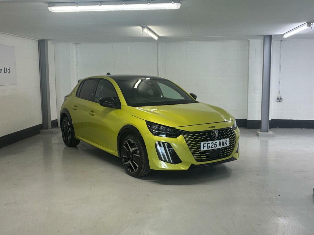 Peugeot 208 Hatchback 1.2 Gt E-dsc6 Euro 6 Ss 202525 FG25MWK Yellow #4
