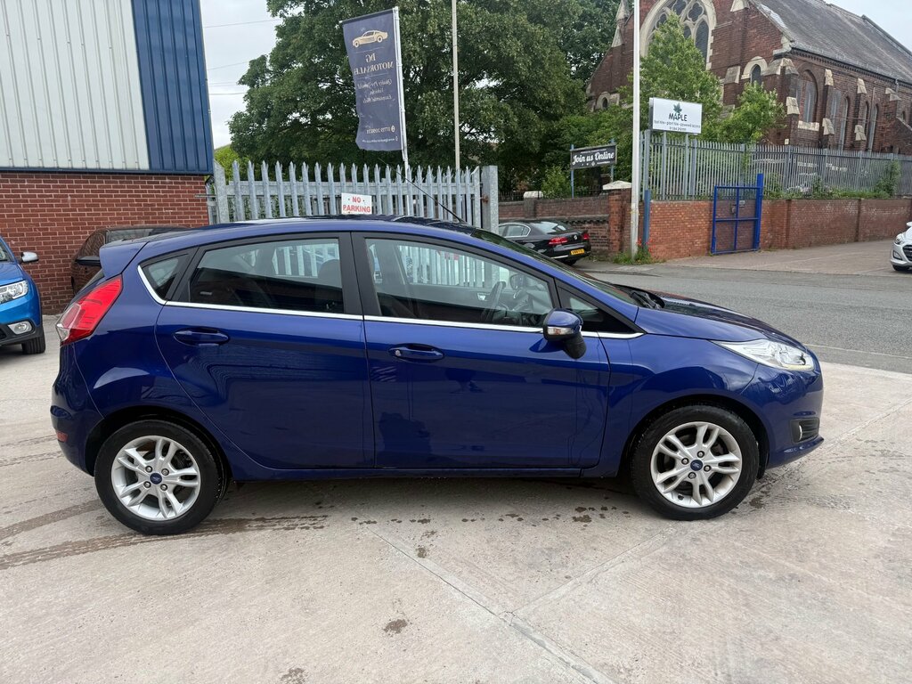 Ford Fiesta 1.5 Tdci Zetec Hatchback Euro 6 Blue
