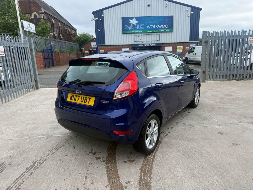 Ford Fiesta 1.5 Tdci Zetec Hatchback Euro 6 Blue #2