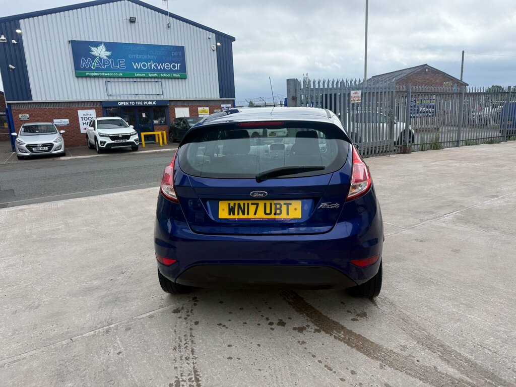 Ford Fiesta 1.5 Tdci Zetec Hatchback Euro 6 Blue #3