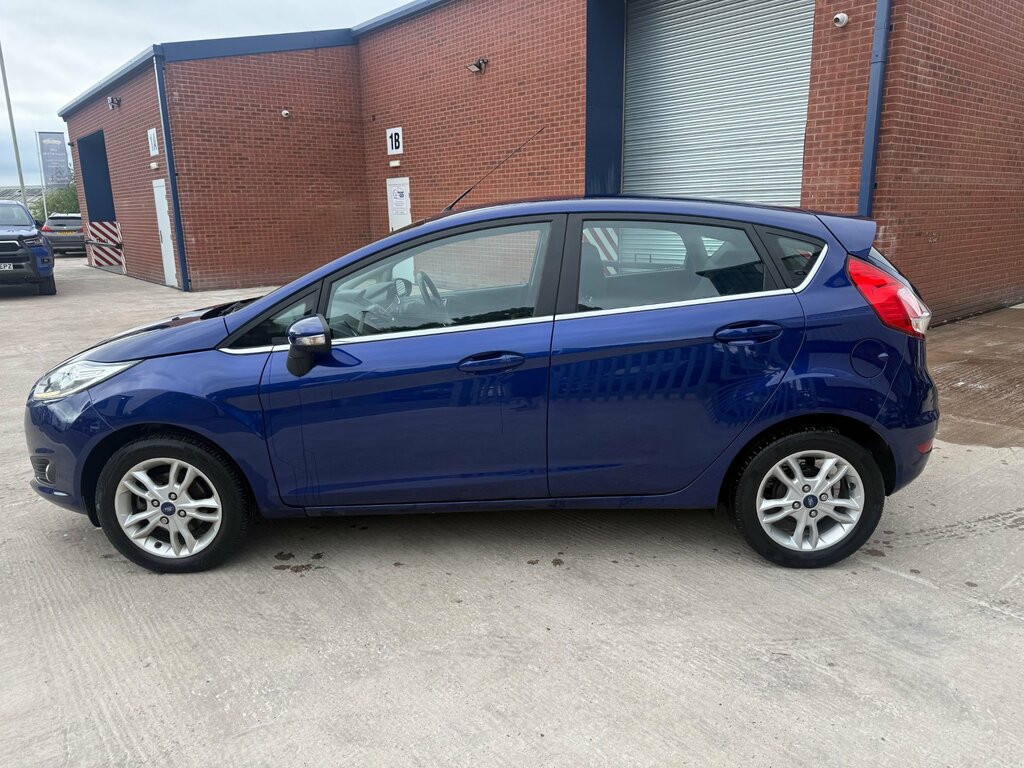 Ford Fiesta 1.5 Tdci Zetec Hatchback Euro 6 Blue #5