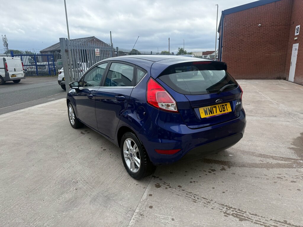 Ford Fiesta 1.5 Tdci Zetec Hatchback Euro 6 Blue #4