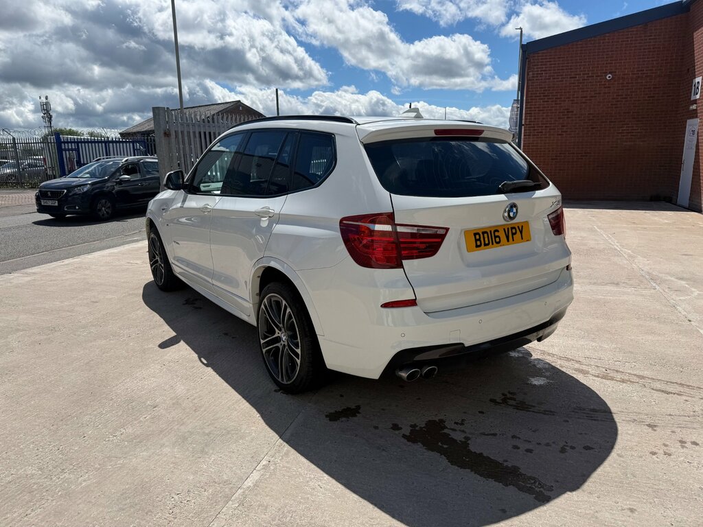 BMW X3 3.0 35D M Sport Suv Xdrive Euro 6 White #4