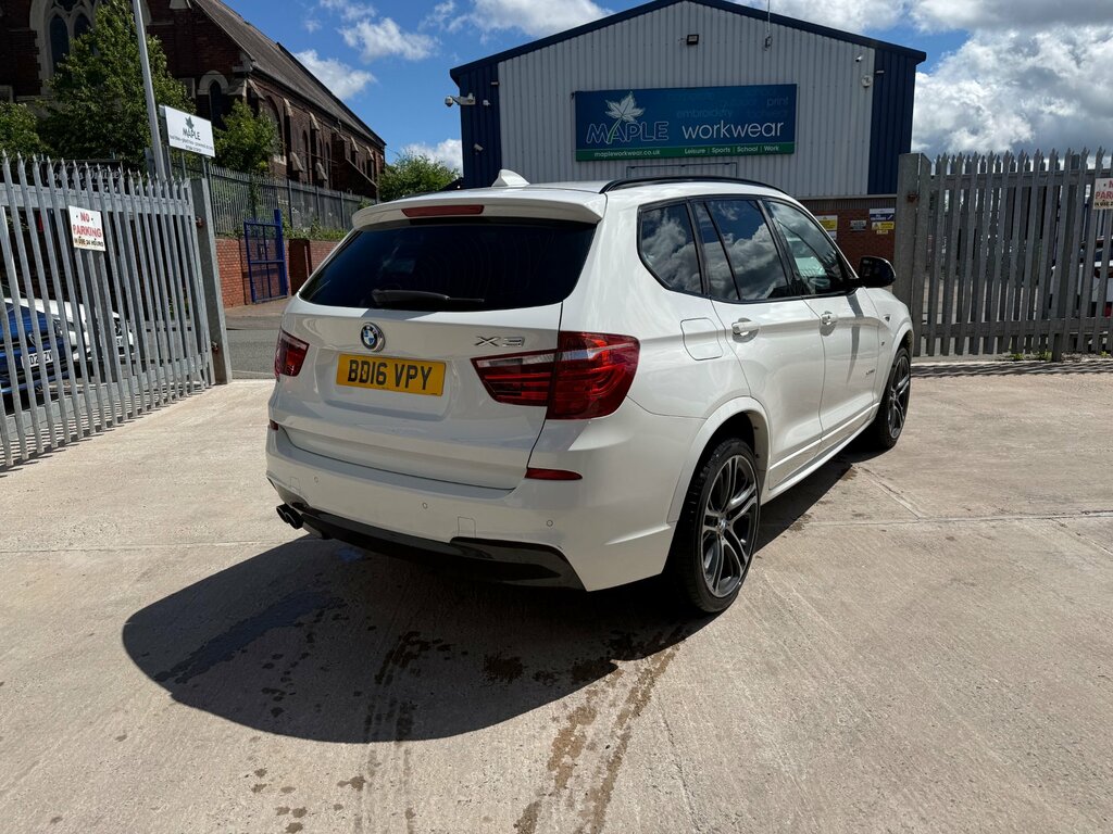 BMW X3 3.0 35D M Sport Suv Xdrive Euro 6 White #2