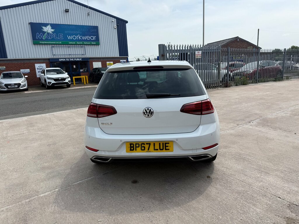 Volkswagen Golf 2.0 Tdi Gt Hatchback Euro 6 Ss White #3
