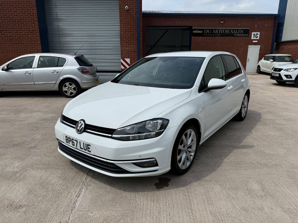 Volkswagen Golf 2.0 Tdi Gt Hatchback Euro 6 Ss White #6