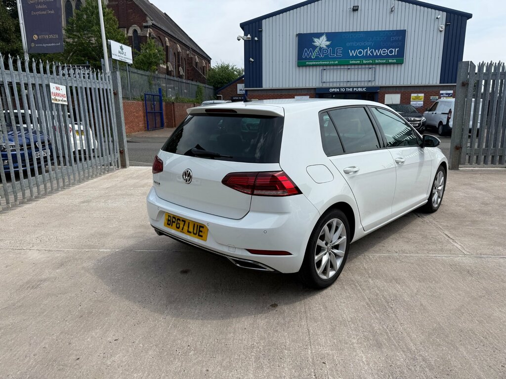 Volkswagen Golf 2.0 Tdi Gt Hatchback Euro 6 Ss White #2