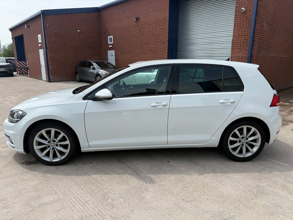 Volkswagen Golf 2.0 Tdi Gt Hatchback Euro 6 Ss White #5