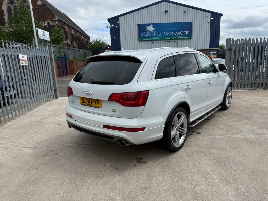 Audi Q7 3.0 Tdi V6 S Line Plus Suv Tiptronic Qu White #2