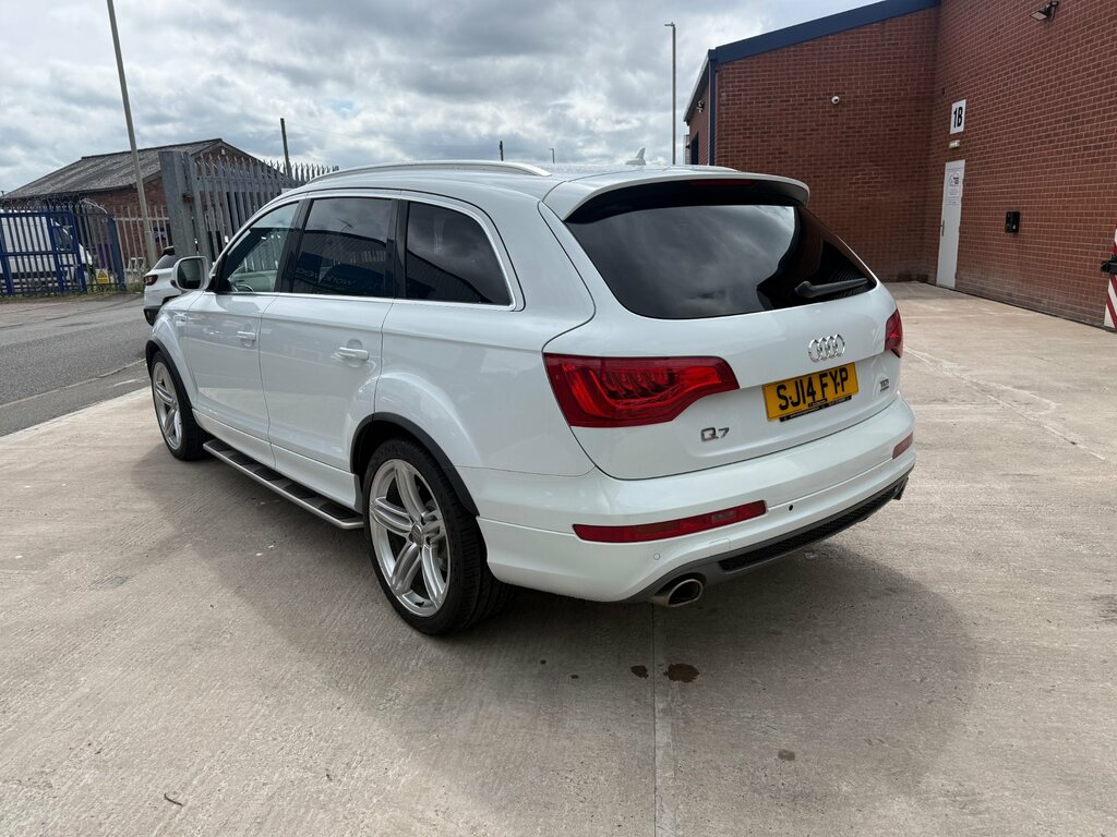 Audi Q7 3.0 Tdi V6 S Line Plus Suv Tiptronic Qu White #4