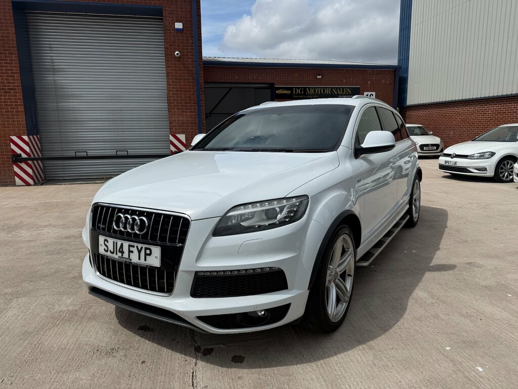 Audi Q7 3.0 Tdi V6 S Line Plus Suv Tiptronic Qu White #6