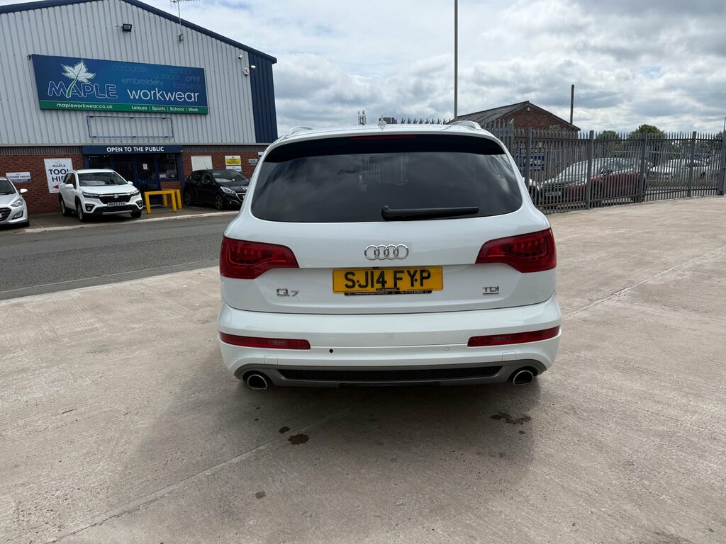 Audi Q7 3.0 Tdi V6 S Line Plus Suv Tiptronic Qu White #3