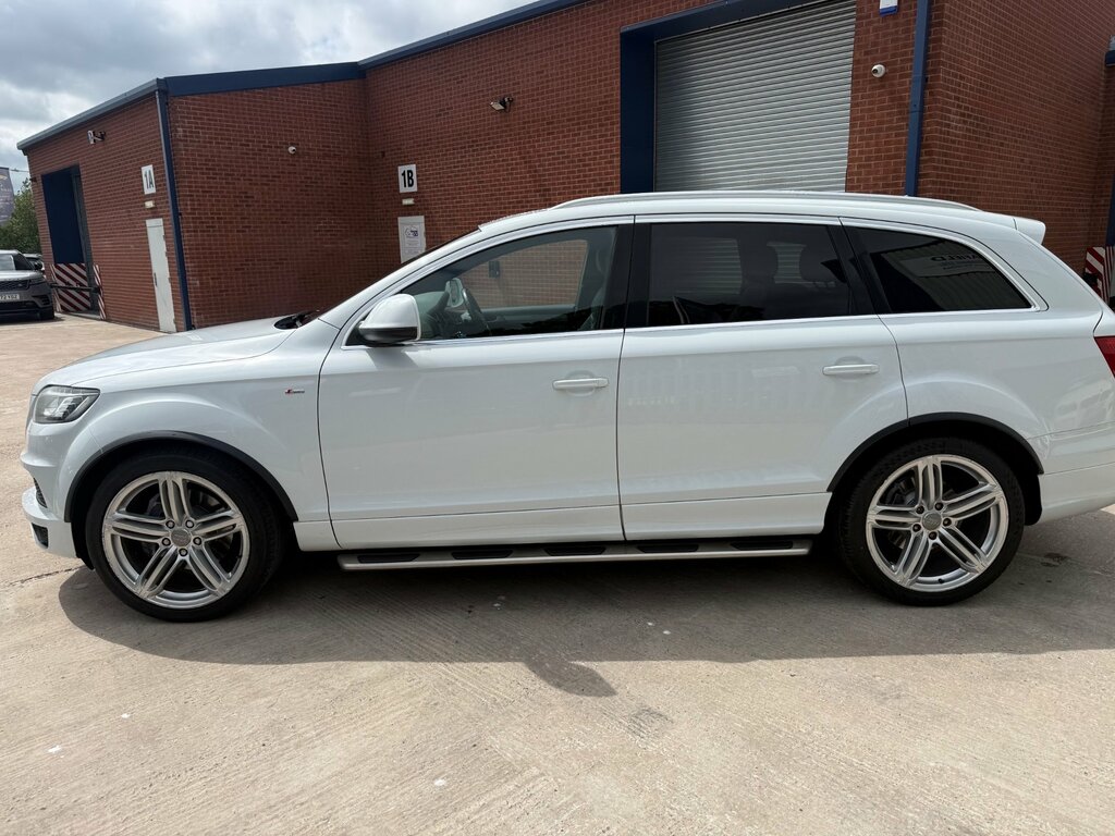 Audi Q7 3.0 Tdi V6 S Line Plus Suv Tiptronic Qu White #5