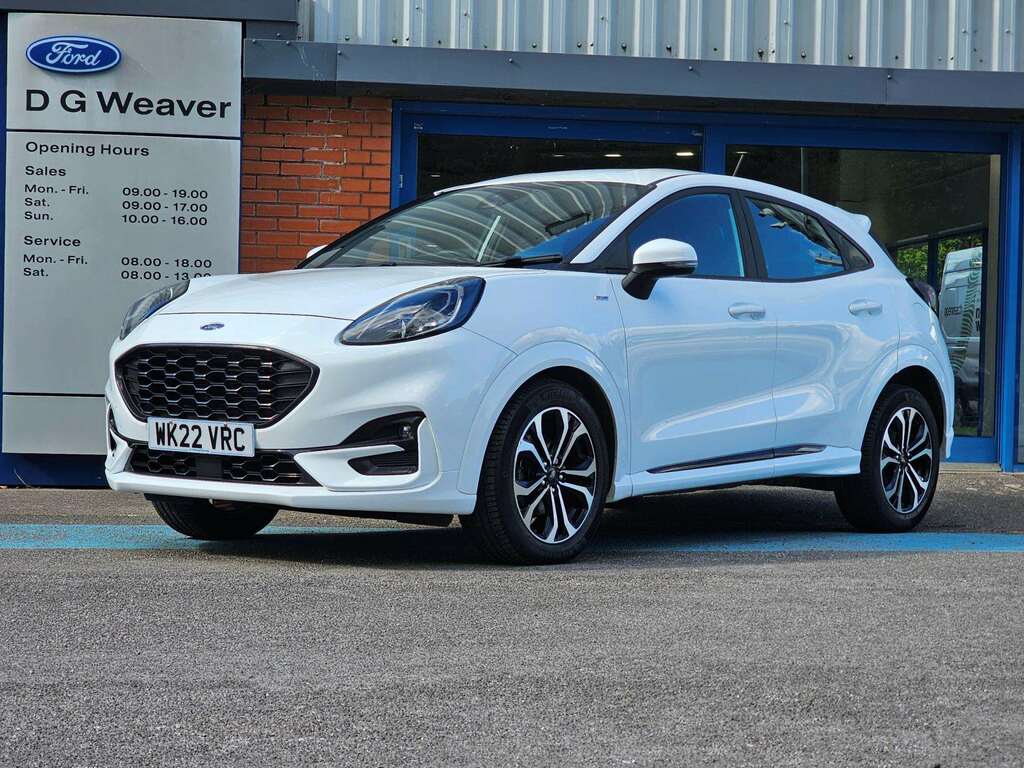 Ford Puma St-line White