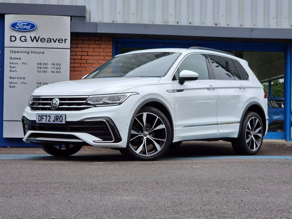 Volkswagen Tiguan R-line Tdi S-a White