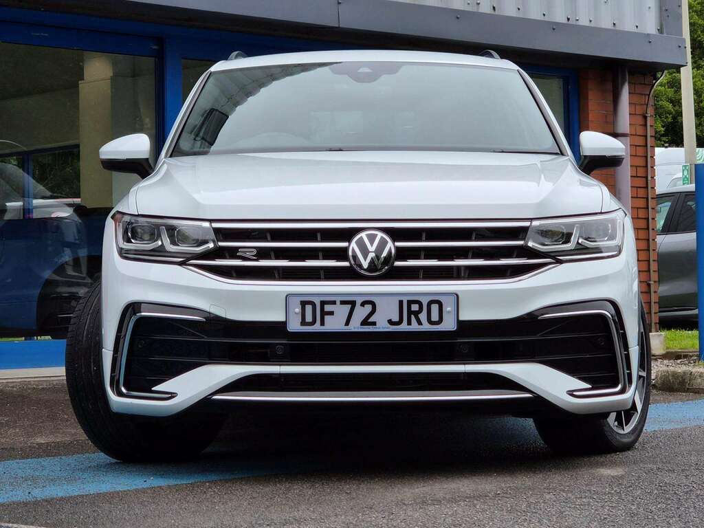 Volkswagen Tiguan R-line Tdi S-a White #2