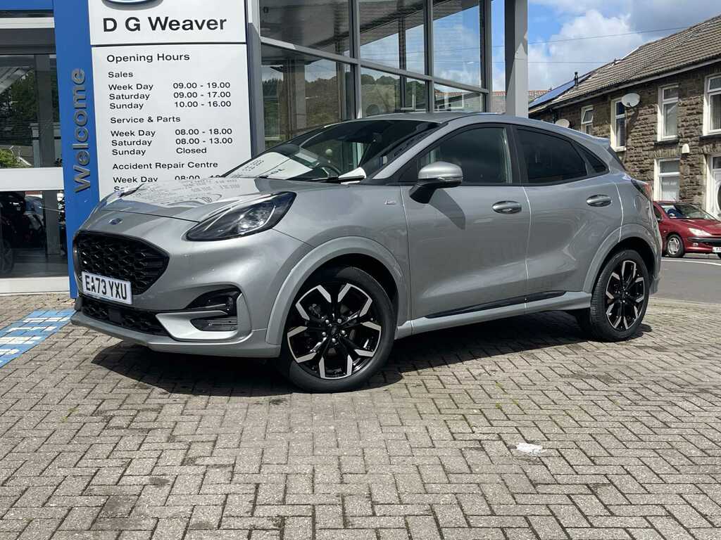 Ford Puma St-line X Mhev Silver